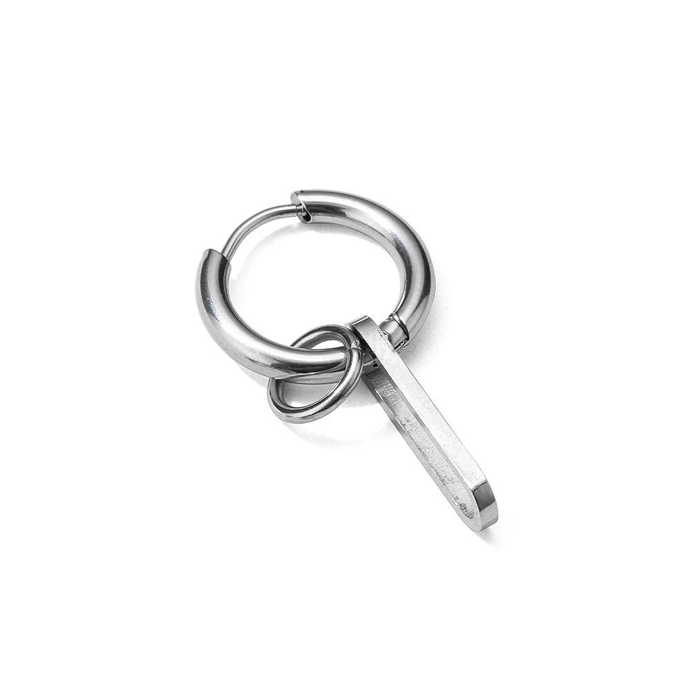 

Унисекс Хип-хоп Персонализированные Серьги на Пружинах Earrings 1 pair