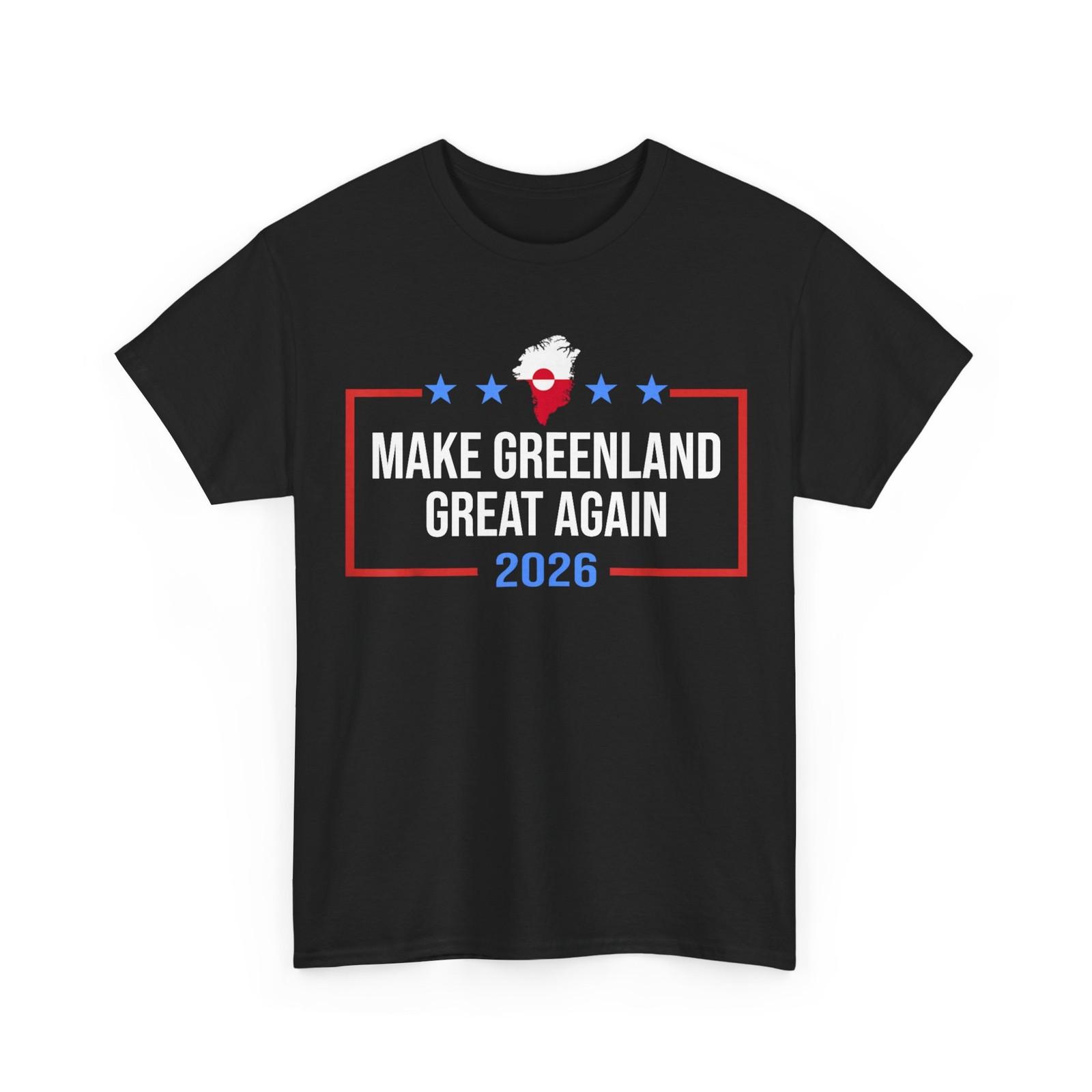 Make Greenland Great Again Act USA 51st State Greenland T-Shirt S разноцветный