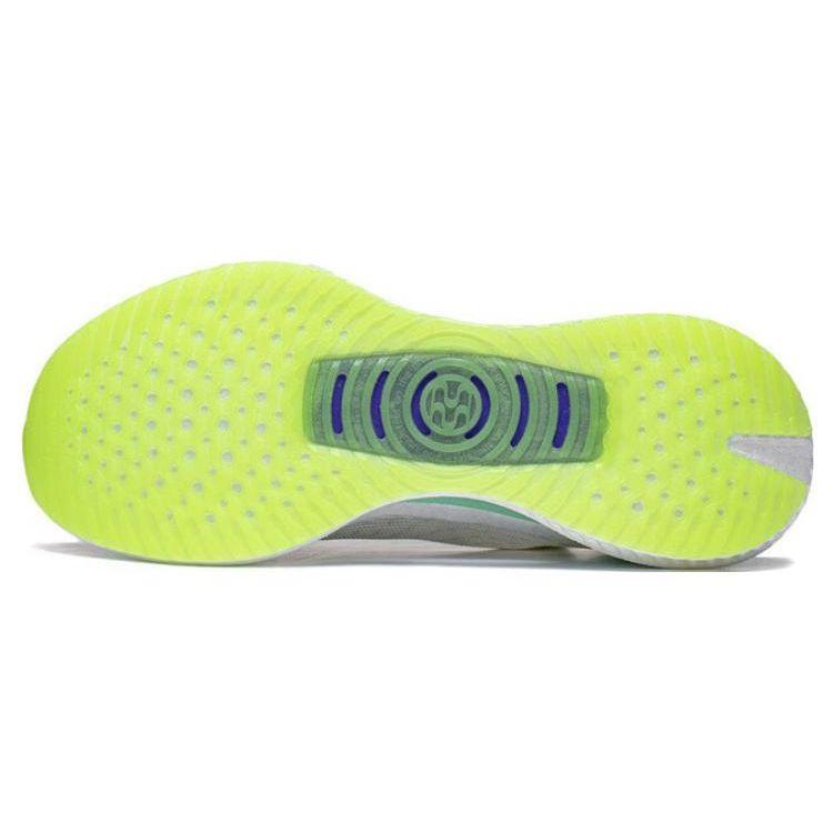 Чоловічі кросівки Li Ning Absolute Shadow 2 Essential Comfortable Minimalist Shock Absorption Non-Slip Low-Top Running Shoes White Green ARRT005-1