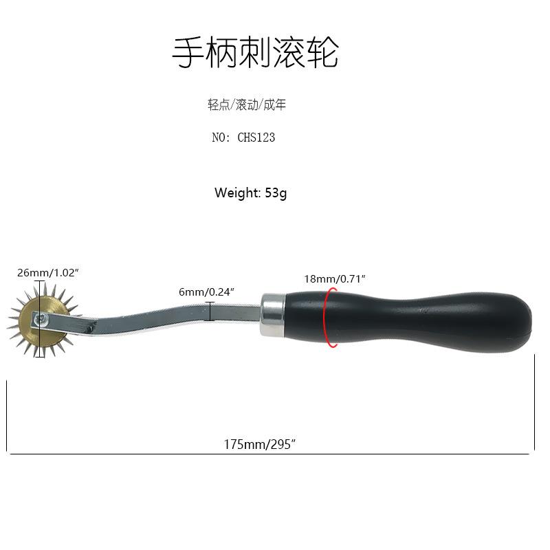 SM Stainless Steel Thorn Wheel Training Punishment Slave Adult Toys Alternative Sex Toys Sex Product for Men and Women Games