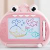Portable Magnetic Sketch Board For Children Reusable Travel Toy With 4 Color Drawing Educational Gift For Toddlers
