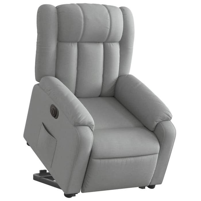 VidaXL Electric Recliner, Relaxation Chair with Adjustable Backrest and Footrest, Living Room Seat, Modern, 3205340