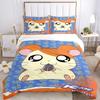 Set Copripiumino Hamtaro 3 Pezzi - Lavabile in Lavatrice, Include 1 Copripiumino e 2 Federe, Senza Imbottitura yy251022195