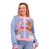 Care Bears Unisex Adult Love Collared Cardigan