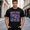 Retro Bonnie Character T Shirt Five Nights At Freddys Graphic Cotton Tee Casual Unisex Short Sleeve For Horror Game Fans