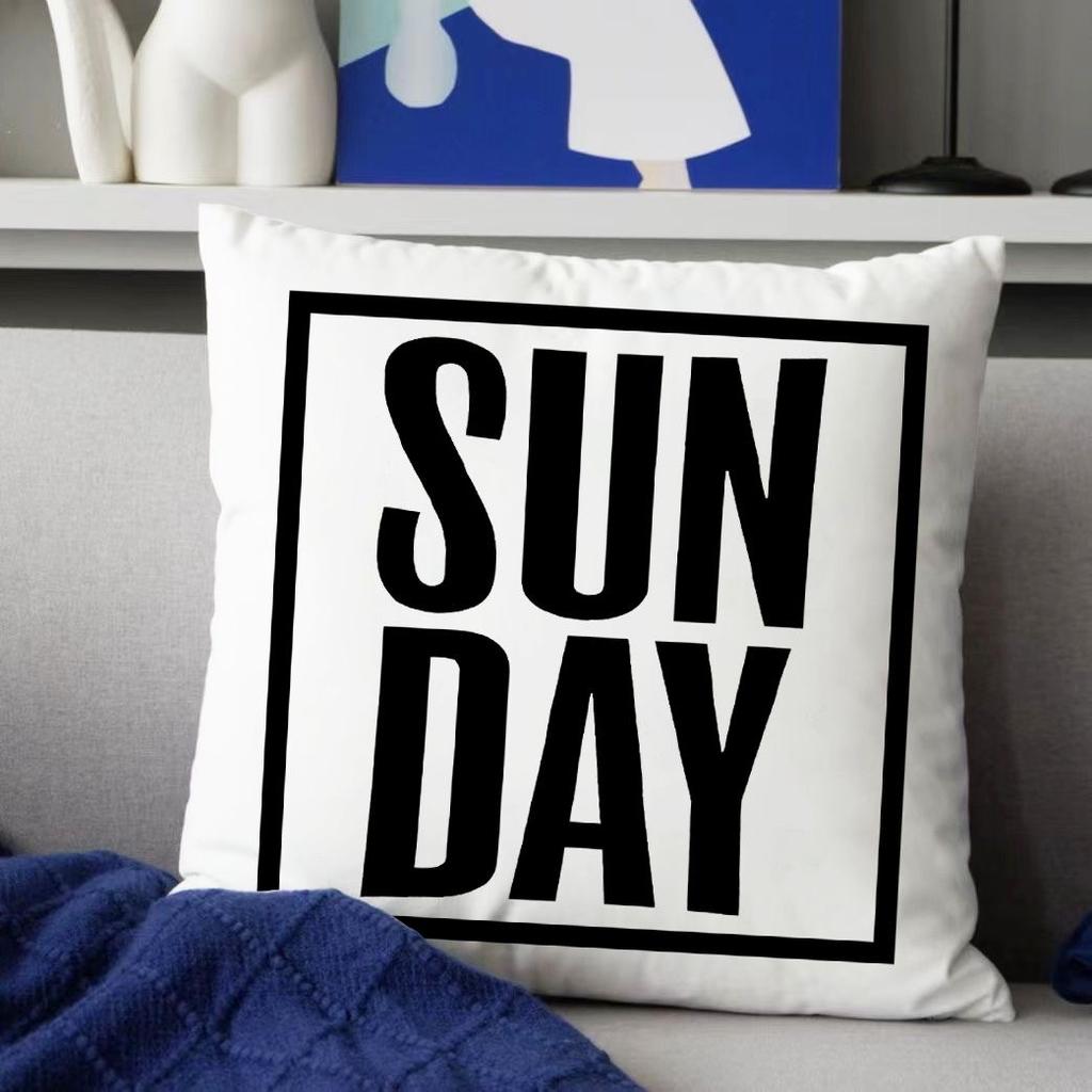 Ins Nordic Geometry Black and White Pillowcase Light Luxury Home Sofa Cushion Cover Living Room Bedroom Pillow Cover