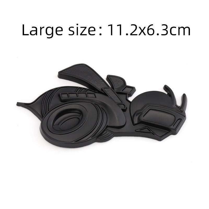 3D Metall Auto Kotflügel Seite Hinten Kofferraum Emblem Abzeichen Aufkleber Dekal Styling Zubehör