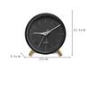 European-Style Alarm Clock New Quartz Minimalist Silent Children's Clock Living Room Desktop Round Creative Student Analog Table Clock