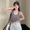 Square Collars T-shirts Sleeveless Women Sexy Tank Tops Girls Y2K Vest Street Party Wear