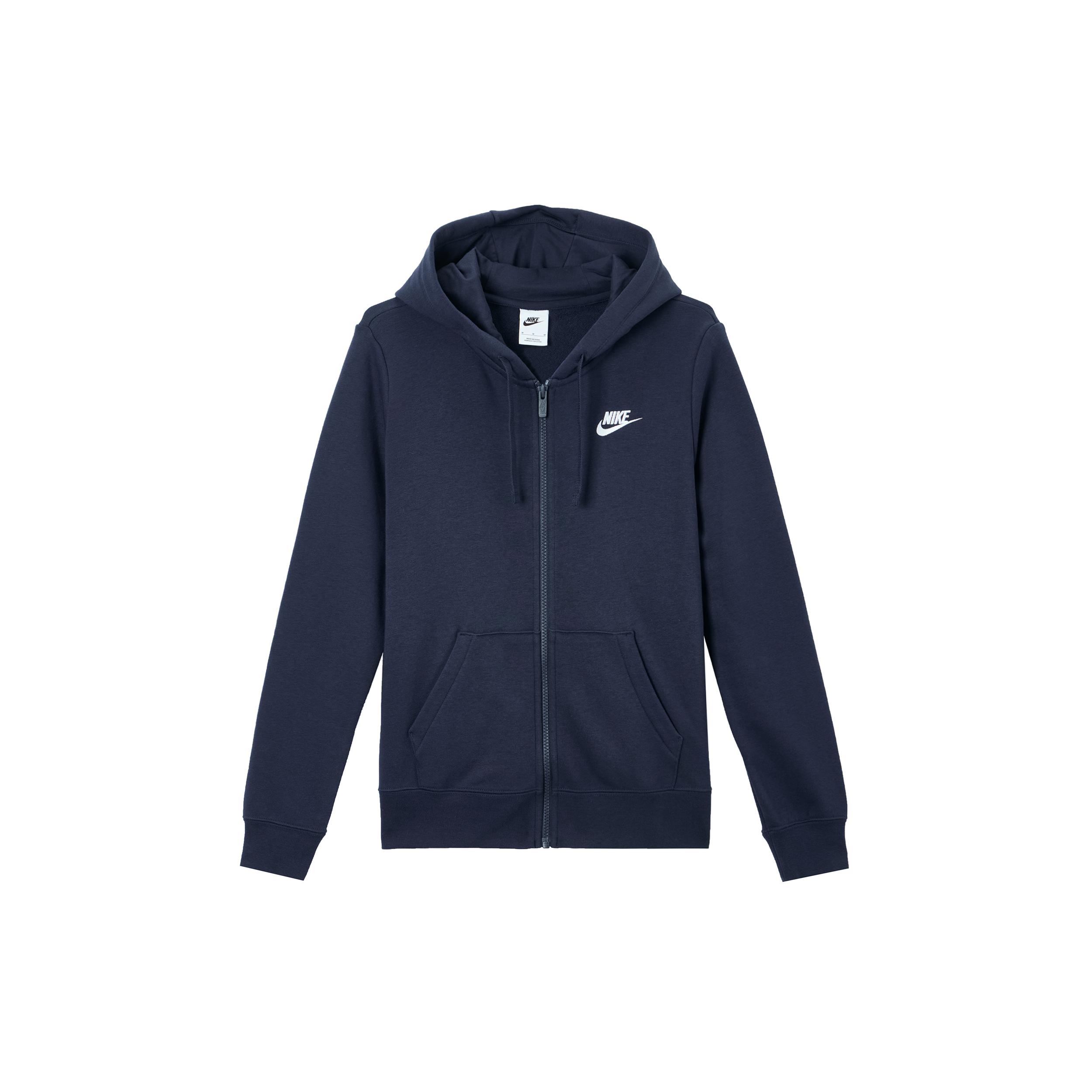 

New Nike Jackets Coats Women s Obsidian Color/White DQ5472-451 XS