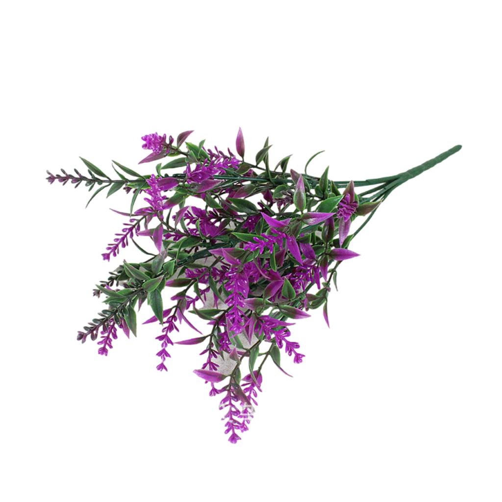 High Quality Faux Lavender Stalks Perfect for Enhancing Indoor Spaces Like Bedrooms Offices and Party Venues