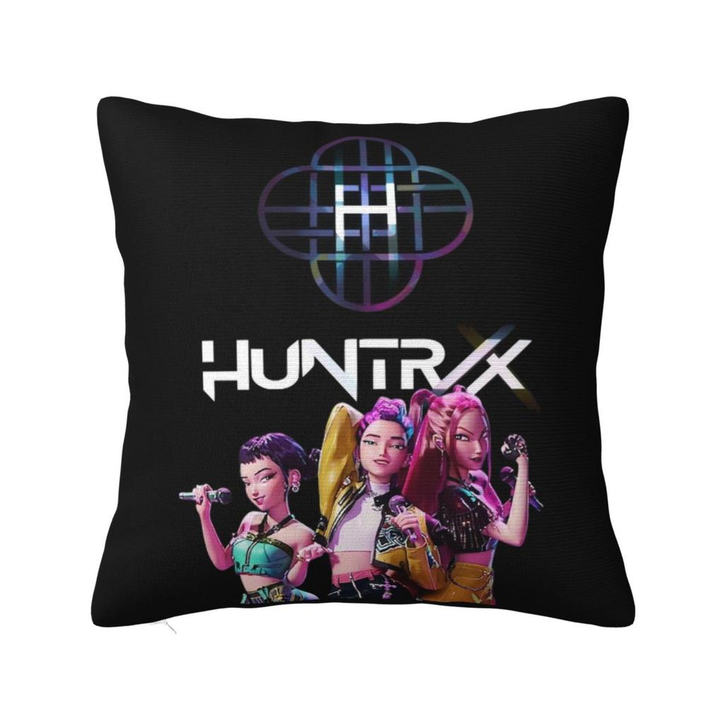 Huntrix Quadratischer Kissenbezug Dekokissen Kpop Dämonenjäger 45*45Cm Kissenbezüge