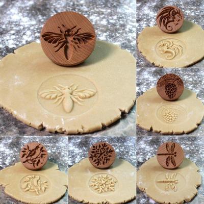 Cookie Cookie Embossing Wooden Cookie Art Gift