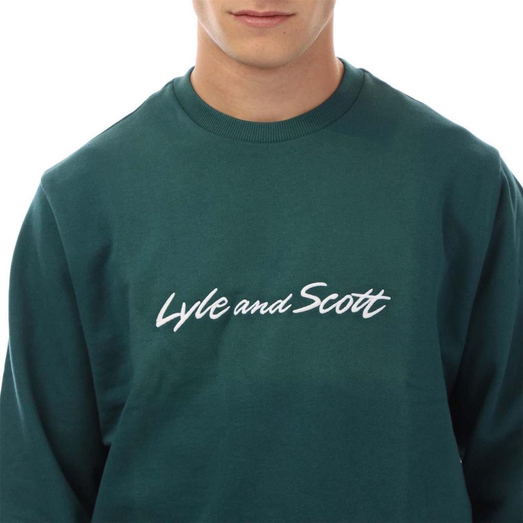 Lyle & Scott Mens Script Sweatshirt