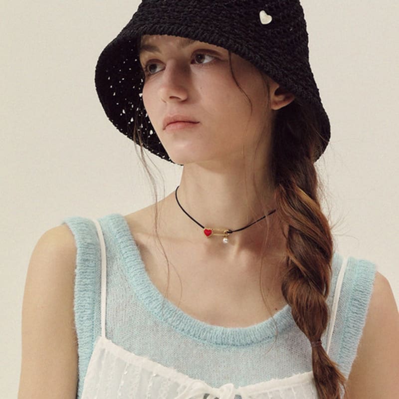 Marchen Mellow crochet bucket hat_6color