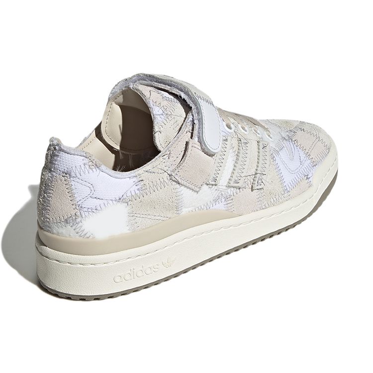 Atmos X Adidas Forum Low Patchwork Unisex Sneakers White Supplier-Color White-Tint GW3496