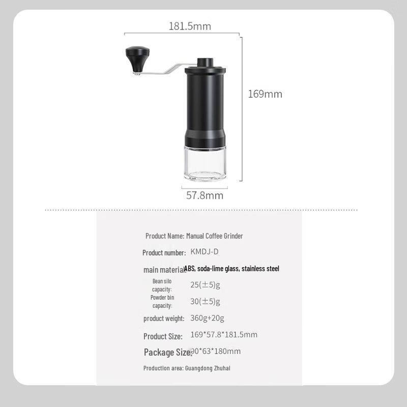 CLITON Manual Coffee Grinders and Storage Solutions