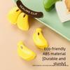 Magnetic Chip Clips Banana Shape Magnetic Clamp Refrigerator Airtight Chip Clips for Home Office Refrigerator Freezer Dorm