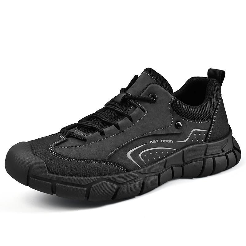 

Крупный бренд, высококачественная кожаная спортивная обувь, мужская повседневная кожаная обувь, популярная дорожная обувь 38