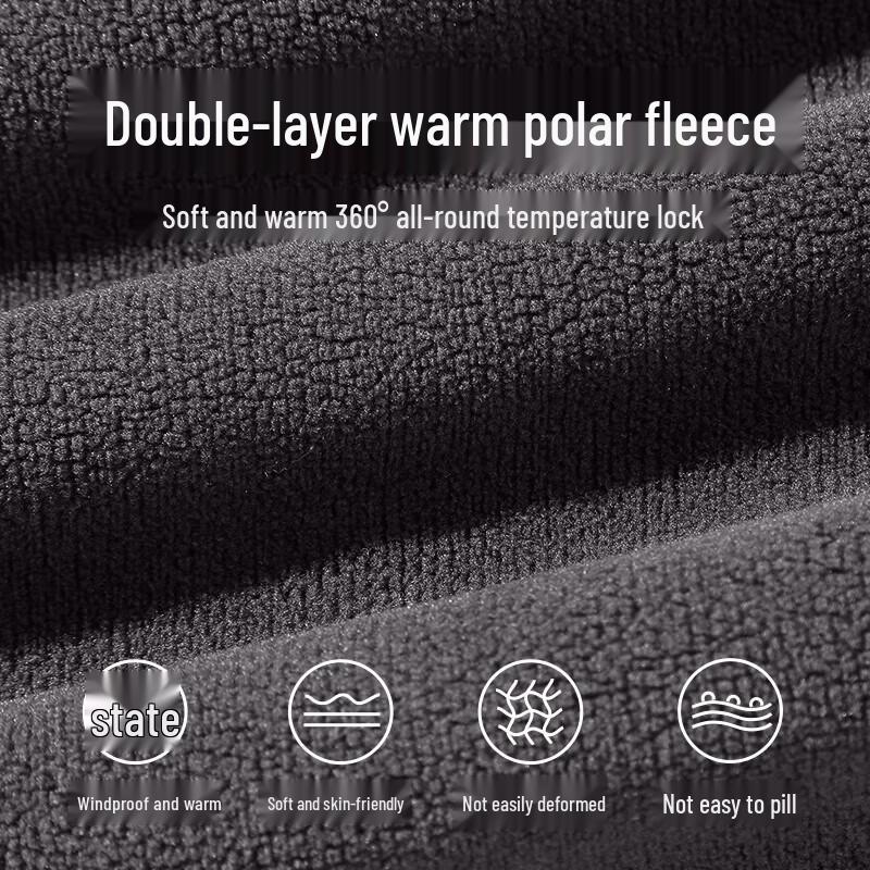 JEANSWEST LIFE Men's Fleece-Lined Straight Casual Joggers