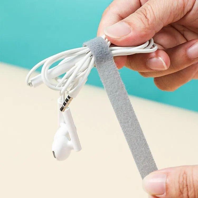 Magic Tape Cable Organizer: Cable Management Straps for Storage and Fixing