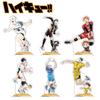 Haikyuu 10th Anniversary Double Sided Acrylic Stand Figure Kageyama Tobio Oikawa Tooru Anime Desktop Decor Volleyball Boys