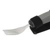 Fork Adaptive Utensils Hand Cuff Eating Aids Stainless Steel Handicapped Fork for Alzheimers Stroke Arthritis