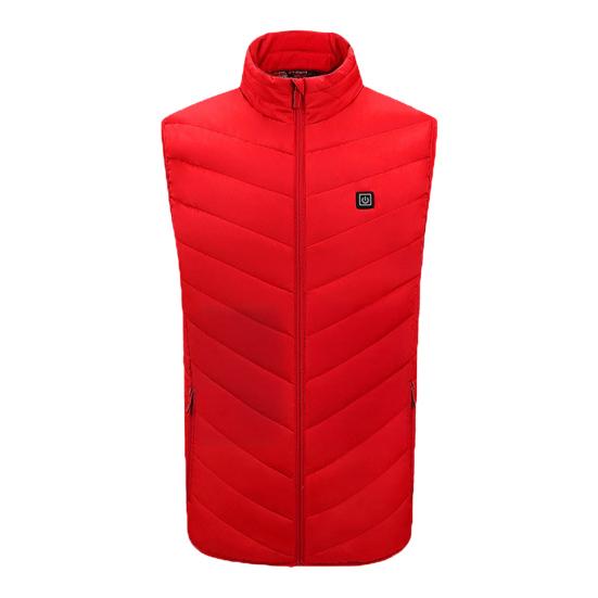 Unisex Heated Waistcoat USB Heating Vest 3 Temp Modes 4 Heating