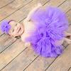 Neugeborenen Fotografie Requisiten Säugling Kostüm Outfit Prinzessin Baby Tutu Rock Stirnband
