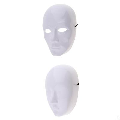 2 Piece DIY Unpainted Masquerade Costume Set