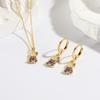 Mix Style Ins Fashion Multi Element Zircon Cute Cartoon Pendant Chain Necklace For Women Girls Charms Necklace Jewelry Set Gift