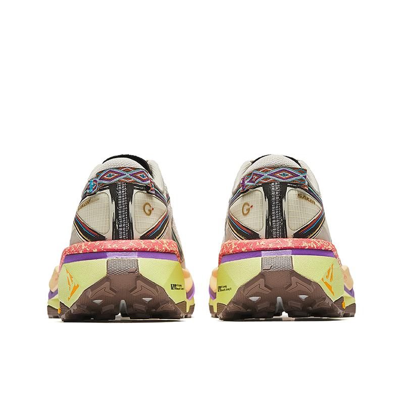 Anta Champion Comfortable Trendy Slip-Resistant Wear-Resistant Low-Top Casual Running Shoes Women sneaker Light-Gray 122535516AS-1