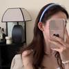 Thin Silk Satin Headband Cloth Korean Style Headwear Sponge Hair Band Female Hair Accessories