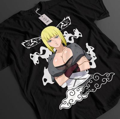 Naruto Shirt Samui Waifu Tshirt Tsunade T-Shirt Jiraya Itachi Anime Unisex Tee