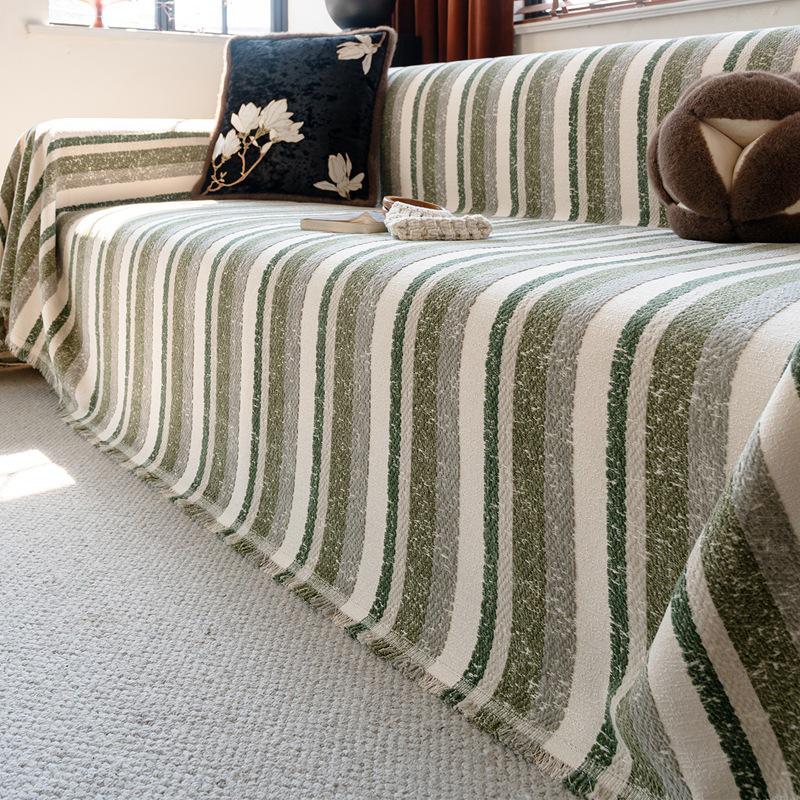 All-Season Chenille Sofa Cover: Dustproof, Claw-Resistant, Universal Fit