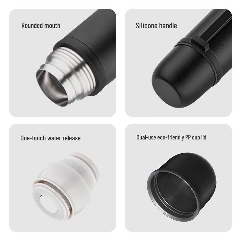 Haers 316 Stainless Steel Bullet Thermos Bottle