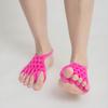 Yousheng 1 Pair Toe Separator Feet Stretching Equipment Bunion Valgus Hammertoe Overlapping Toe Corrector Foot Pain Relief Stretcher Massager Tools
