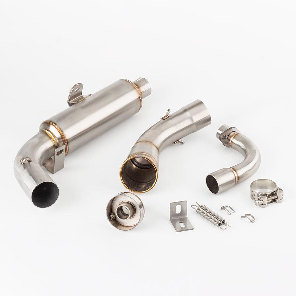 

Motorcycle exhaust full system with DB killer For Honda MSX 125 GROM 125 2013-2023 MSX125 exhaust grom125 muffler slip on GROM125 MSX125
