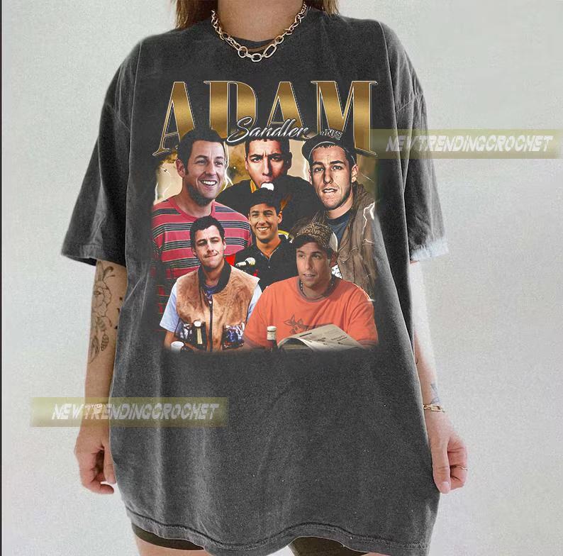 Retro Adam Sandler Bootleg 90s Style Rap Tee AN67357 S