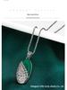 Jade Angel S925 Sterling Silver Chalcedony Cat's Eye Ethnic Retro Pendant Necklace