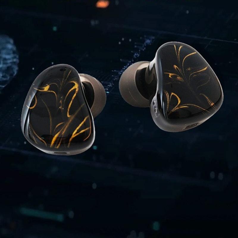 Headphone Cable 0.78 3.5MM Interchangeable Upgraded Cable Ergonomic Angled Connector With Microphone Transmission