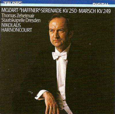 CD MOZART; ENGLISH CHAMBER ORCH - Haffner-serenade / Marsch Kv249 / S 843062 TELDEC 1985 Japan Classical Used