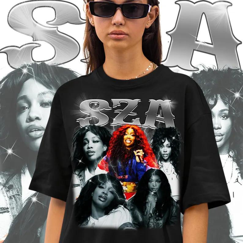 Kenrick Lamar  Sza Shirt Trendy Concert Tee Hip Hop Lover Gift sza shirt Unisex T-Shirt XL