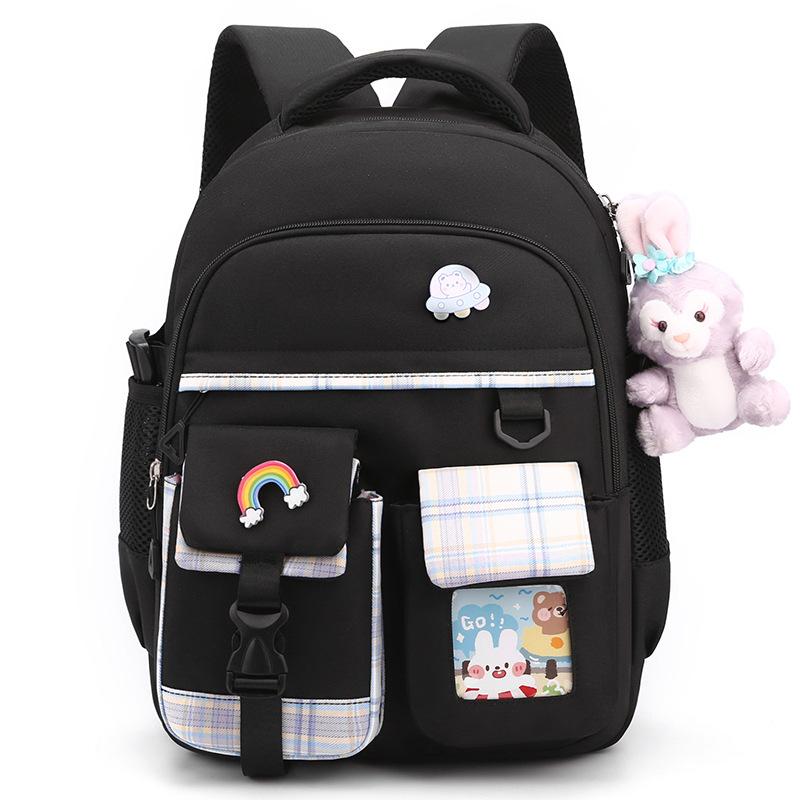 Schoolbags  Children  Elementary School Students Cute Plaid Girls  Junior High School Students  Backpacks