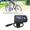 EN06 Wyświetlacz LCD do roweru Miernik Prędkościomierz ze Złączem Światła 6-pinowy Wodoodporny Przewód Panel Wyświetlacza Roweru Elektrycznego 24V 36V 48V 60V