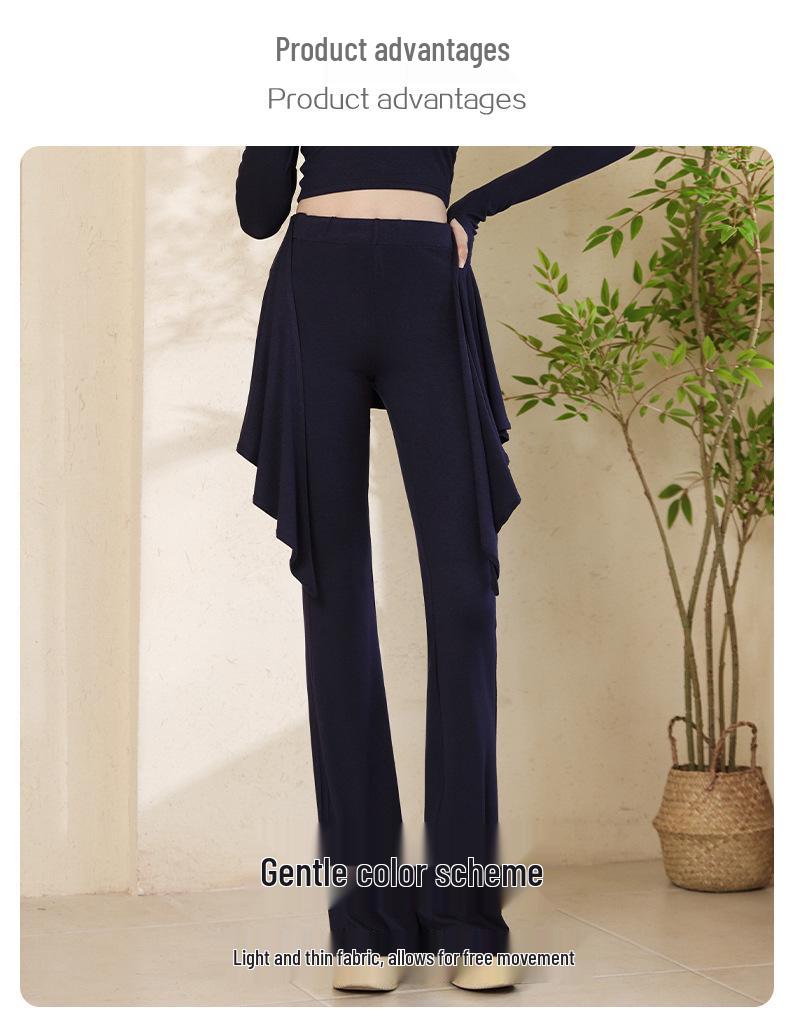 2025 Herbst/Winter Damen High Waist Gerade Bein Yoga Hose - Locker, Lässig, Schlankmachende Passform für Fitness und Sport.