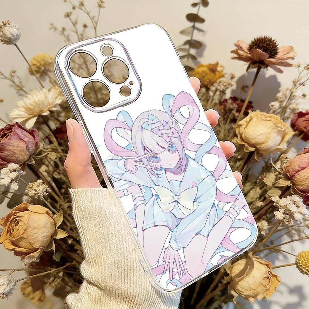 

Needy girl overload Phone Case For iPhone 17 16 15 14 13 12 11 Mini Pro Max Plus Transparent Cover iPhone17PRO