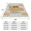 Rilakkuma Blanket Quality Soft  Throw Blanket Winter Children Bedroom Street Trend Bedspread