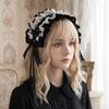 Rivet Lolita Wings Lace Headband Y2k Ruffled Hairband Cute Lolita Hair Clip  Comic Convention