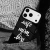 Wife Mom Boss Phone Case For iPhone 17 AIR 16 Pro Max 15 14 Pro 11 12 13 Shockproof Silicone Cover